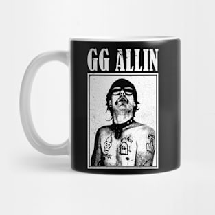 Gg Allin // Vintage Distressed Mug